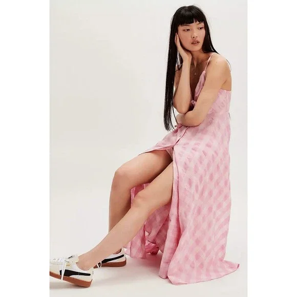 knee length dresses for ladies Free People Via Midi Dress – The Cadillac Cowgirl